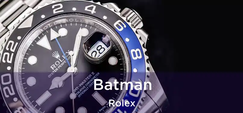  Batman Rolex