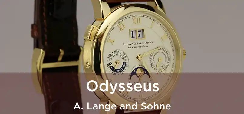 Odysseus A. Lange and Sohne